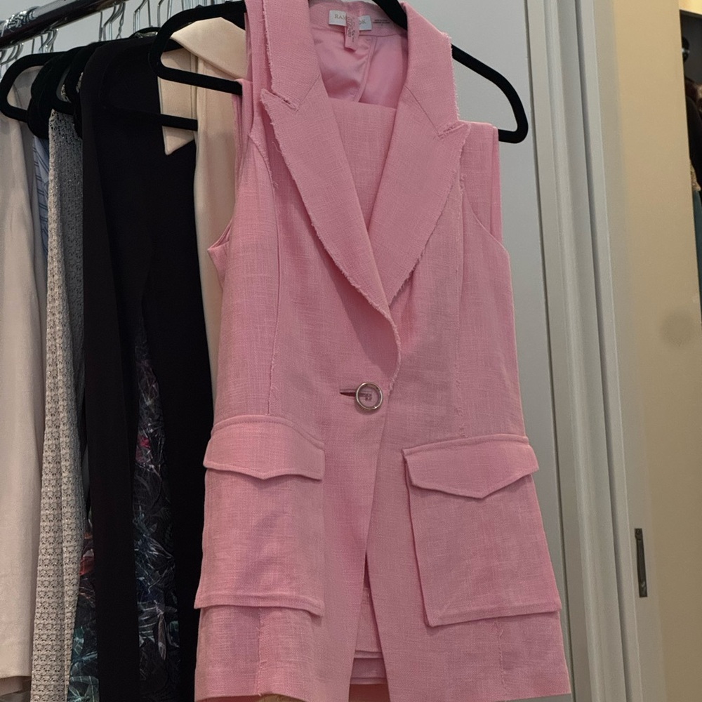 Ramy Brook Pink Sleeveless Vest